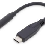 DIGITUS Cable adaptador USB 3.2 Gen1-0,2 m – USB C (m) a jack de 3,5 m