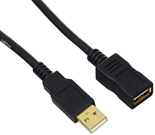 Amazon Basics Cable alargador USB-A 2.0 Macho a USB Type A Hembra, 2 m