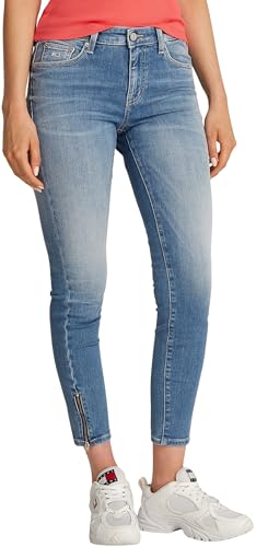 Tommy Jeans Vaqueros Mujer Sophie Skinny Cintura Baja, Azul (Denim Med
