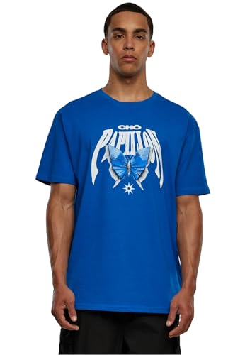 Mister Tee Origami Heavy Oversize tee Camiseta, Cobaltblue, XXL Grande