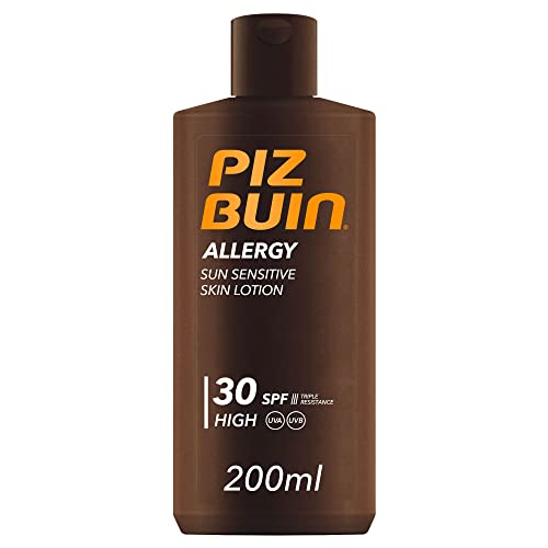 PIZ BUIN Allergy Sun Sensitive Skin Lotion FPS 30 (200 ml), protector