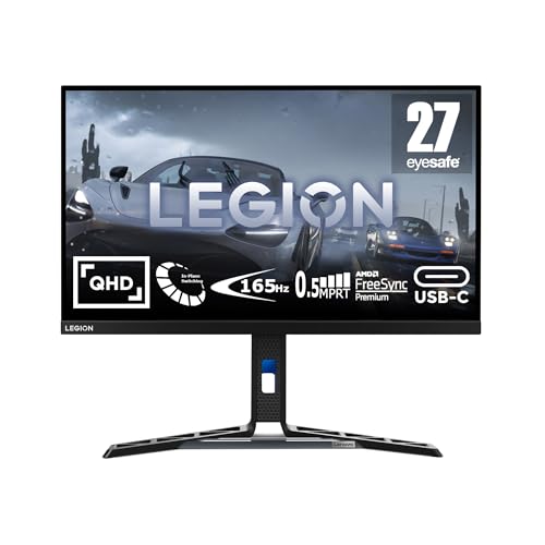 Lenovo Legion Y27h-30 – Monitor Gaming con EyeSafe, 27» 2K QHD (IPS,