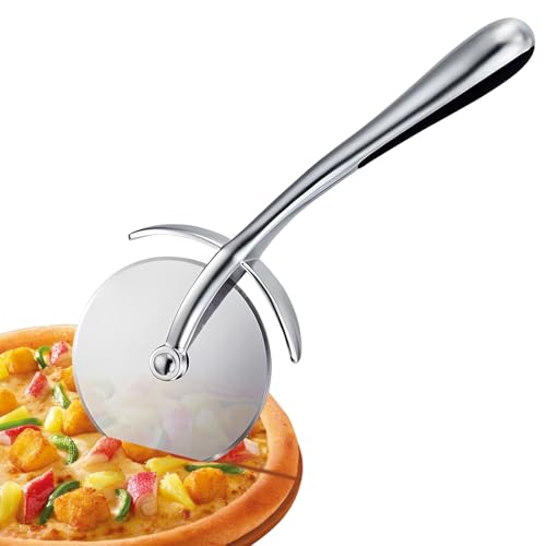 SURFOU Cortador de Pizza, 6,5 Cm de Diámetro y 18 cm de Largo, Cortapi