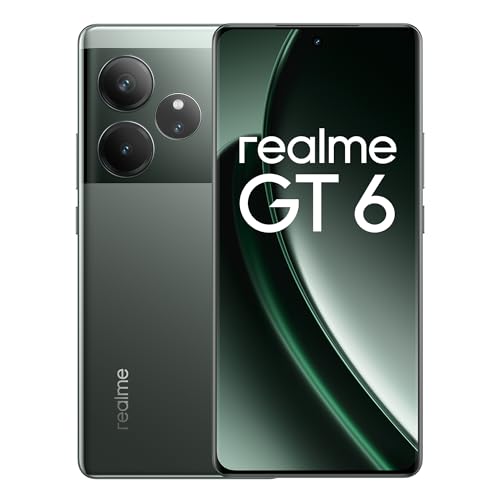 realme GT 6 5G Teléfono Móvil 12+256 GB,Procesador Snapdragon® 8s de 3