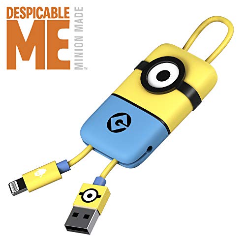 Tribe Minions – Cable USB Lightning para iPhone (Apple MFi Certificado