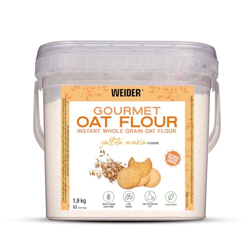 Weider Oat Gourmet. Harina de Avena Integral. Fuente de proteína con b