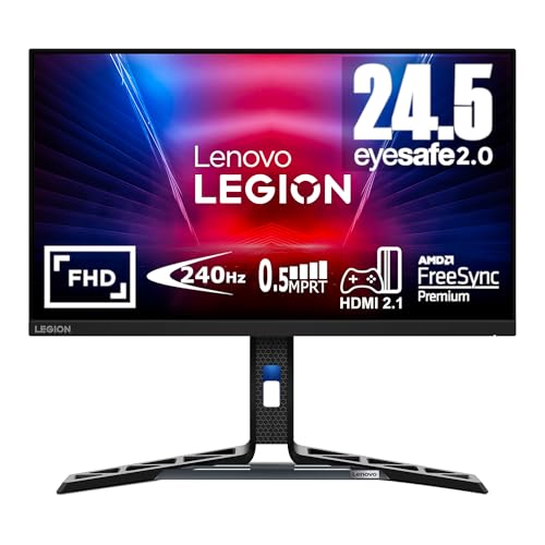 Lenovo Legion R25f-30 – Monitor Gaming 24.5» FullHD con EyeSafe (VA,