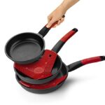 BRA Premiere | Set de 3 sartenes 18-22-26 cm, Aluminio Fundido Antiadh