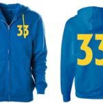 DPI Merchandising GmbH Fallout Vault 33 Zip-Up Sudadera XL