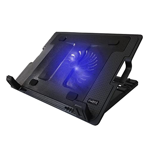 EWENT EW1258 – Soporte para ordenador portátil 17″ con sistema de refr