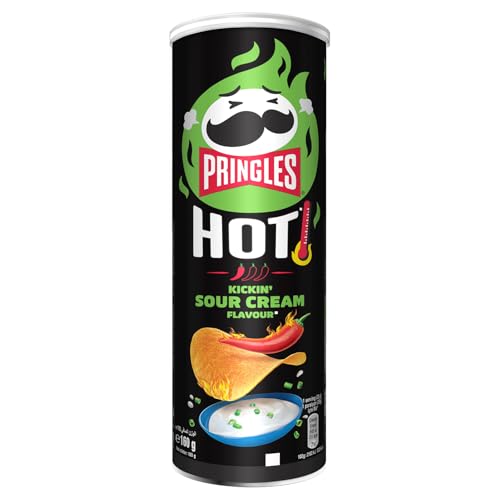 Pringles Hot Kicking Sour Cream 160g