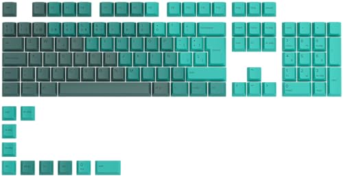 Glorious Gaming 115 keycaps GPBT – Perfil Cherry, plástico PBT superdu