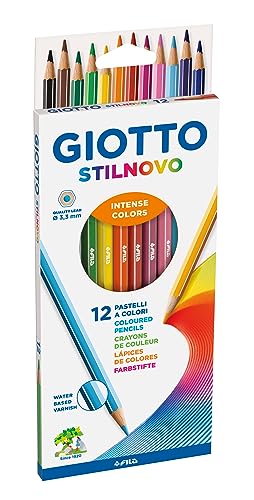 GIOTTO Stilnovo, Lápices de colores, Forma Hexagonal, Mina 3.3mm, Colo