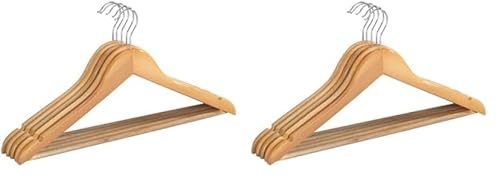Wenko Percha Pantalones Eco 5 Unidades Juego de 5 Unidades de Gancho c