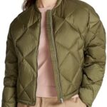 Tommy Hilfiger Chaqueta Bomber Mujer Casual Quilted Down acolchada, Ve