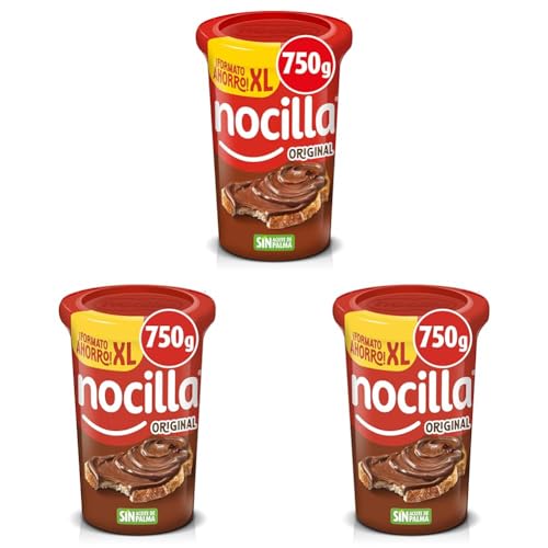 Nocilla, Original Crema al cacao con avellanas sin aceite de palma – t