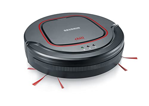 SEVERIN Robot aspiradora Chill®, aspirador potente para suelos duros y