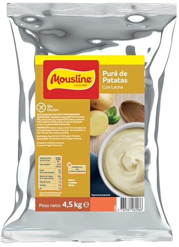 Mousline – Puré de Patatas con Leche Instantáneo – Ingredientes de Pri