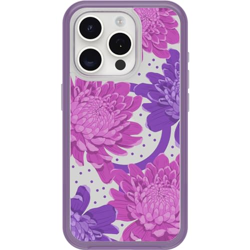 Otterbox Funda para Apple iPhone 15 Pro Symmetry Clear MagSafe, Resist