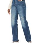 G-Star Para Mujer Jeans Tedie Ultra High Straight Turn Up Raw Edge Ank