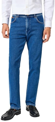Wrangler Texas Pantalones, Midnight Shadow, 44W / 34L Hombre
