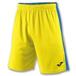 Joma Tokio II Pantalones Cortos, Hombre, Multicolor (Amarillo/Azul Roy
