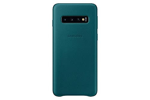 Samsung Leather Cover, funda oficial para Samsung Galaxy 10+, color az