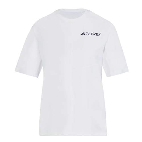 adidas Mujer Terrex Multi Climacool T-Shirt, White, S