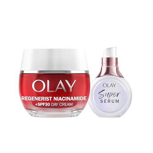 Olay Niacinamida + SPF30 Crema Hidratante De Día 50ML y Súper Sérum 5