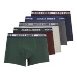 Jack & Jones Trunks 5-Pack Trunks Dark Grey Melange m Dark Grey Melang