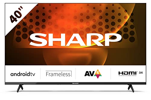 Sharp 40FH6EA – Android TV (11) de 40″ sin Marco (Full HD, 3X HDMI, 2X