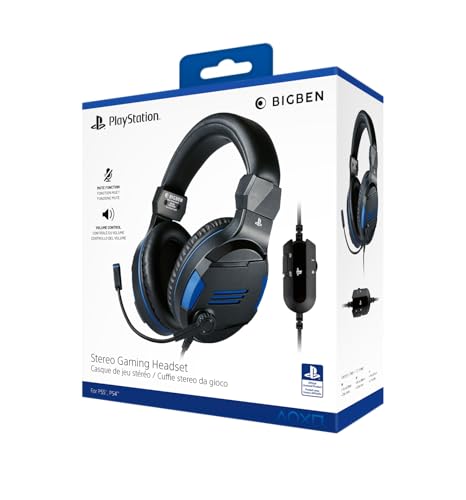 Auriculares Gaming Stereo Sony Oficial PS4 Bigben Interactive – Compat