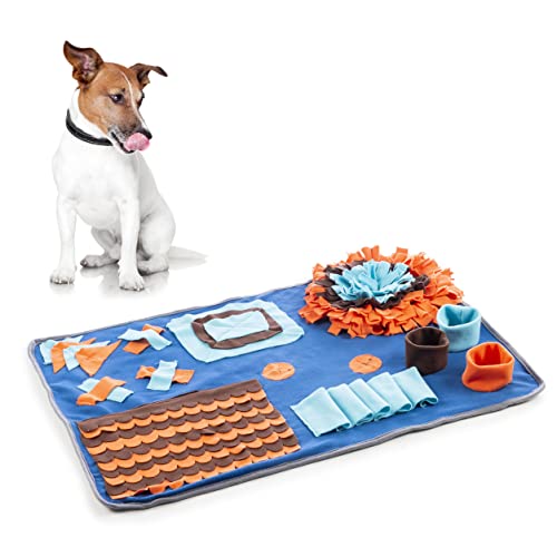 InnovaGoods® Alfombra olfativa para Mascotas, Compartimentos para Rell