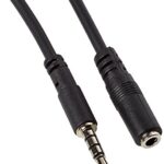 StarTech.com Cable de 2m de Extensión Alargador de Auriculares con Mic