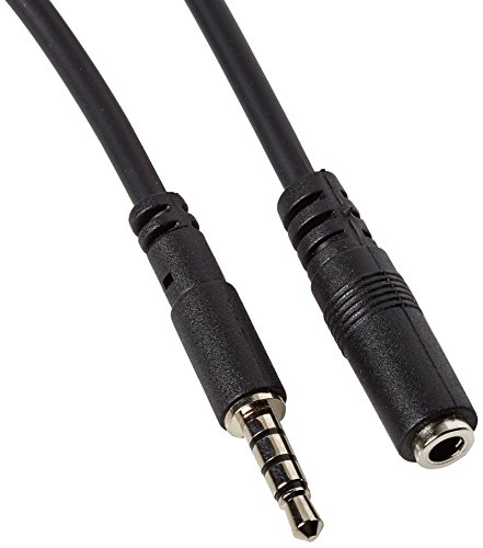 StarTech.com Cable de 2m de Extensión Alargador de Auriculares con Mic