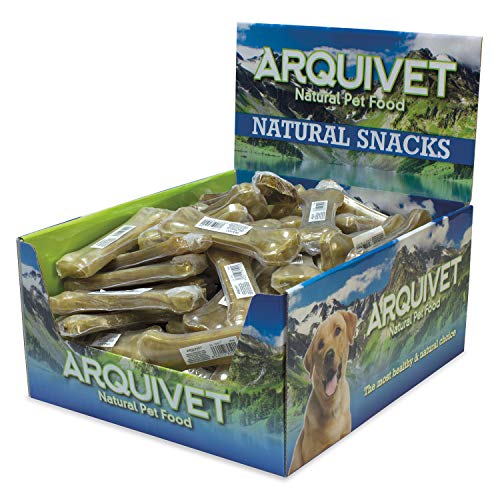 ARQUIVET Hueso prensado de Piel de Vacuno 100% Natural para Perros – 1