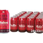 Mahou Sin Filtrar, Pack 24 Latas x33cl, Cerveza Con Elaboración Tradic