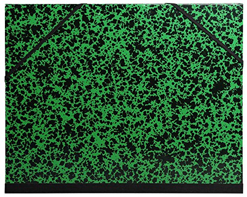 Exacompta 541200E – Carpeta de dibujo annonay con gomas, B4, color ver