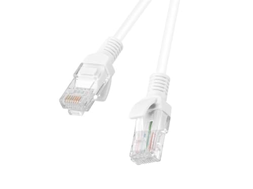 Cable de Red Rígido UTP Categoría 6 Lanberg 1,5 m Blanco