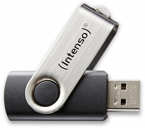 Intenso 3503460 – Memoria USB de 8 GB, Color Negro