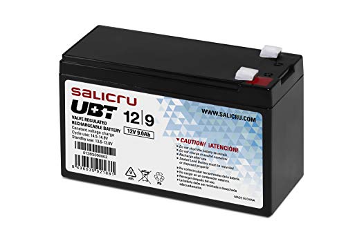 Salicru UBT 12/9 Batería para SAI/UPS 9aH 12v